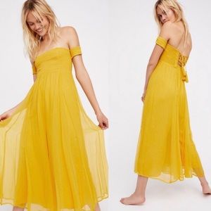 Free People Strawberry Swing Jumpsuit